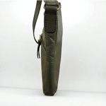 Fossil Elise Cow Pebble Leather Crossbody Bag Olive Green Classic Travel Timeles Photo 4