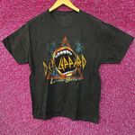 Def Leppard Loves Bites Mineral wash Rock Tshirt size Large Photo 0