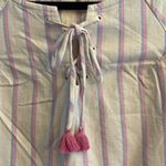 Southern Tide Southern Tide blue pink striped shirt dress size XS Photo 3