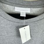 Charter Club NWT Gray Short Sleeve Eyelet Sweatshirt Pullover Top Plus Size XXL Photo 4