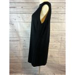 Missoni  for Target Black Zig Zag Gold Stripe Shift Sweater Dress L Photo 3