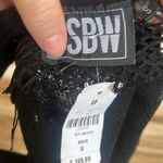 LF SBW  strappy black knit top nwt Photo 4