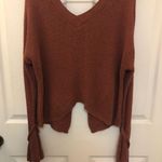 EXPRESS Light Burgundy Knit Top Photo 0