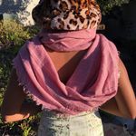 Nordstrom Pink And White Scarf Photo 2
