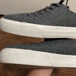 Vince  Heaton Gray Tweed Wool Lace Up Sneaker Photo 6