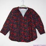 See By Chloe NEW Floral tie-neck crepe blouse, size France 42/ US size10 Photo 3