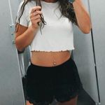 Forever 21 Black flowy shorts Photo 0