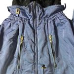 Bogner Vintage Blue Black Jacquard Nylon Ski Snow Jumpsuit Size 8 Photo 3