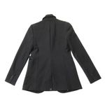 J.Crew NWT Petite Tie-Front Blazer in Black Four Season Stretch Jacket 2P Photo 3