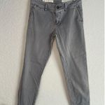 Pilcro and the Letterpress Gray Crop Chino Pants Size 25 Stet Preppy Y2K Photo 3