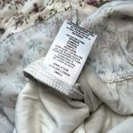 Paper Crane  Women’s Smocked Long Sleeve Floral Boho Crop Top Size Small‎ Photo 4