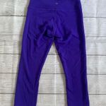 Lululemon  Athletica Purple Leggings Cropped Workout  Bottoms in Size 4 Photo 1