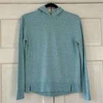 Peter Millar Women’s Lava Wash Hoodie Blue Spruce Space Dye Size XS Heather Hood Photo 3