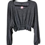  HYFVE HYFVE size medium cozy carol cropped top longsleeve elastic sleeves Photo 9