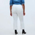 Madewell NEW  Curvy Kick Out Crop Jeans (Pure White) (Plus) 20W, PURE WHITE Photo 3