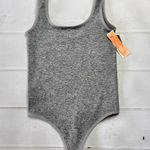 NWT - Colsie - Women’s Grey Seamless Thong Bodysuit - Size Medium Photo 2