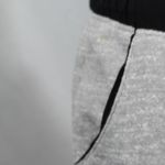 No Boundaries Casual NWOT Heather Gray Light Grey Knit Shirts with Black Elastic Drawsring Photo 6