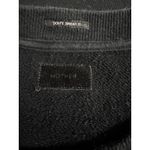 MOTHER Denim MOTHER “California Weirdos Welcome” Graphic Sweatshirt – Black Estimated Small Photo 4