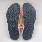 Birkenstock Birki’s Red Plaid Print Slide Sandals Women’s Size EU 37 US 6 Photo 10