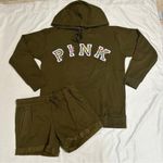 PINK - Victoria's Secret PINK Victoria secret hoodie and short set Photo 1