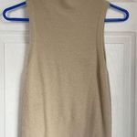 Topshop  tan sleeveless turtleneck sweater Photo 0