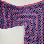 Handmade Crochet Granny Cardigan Berries Multicolor Pink Purple Blue Boho Cozy Size undefined Photo 14