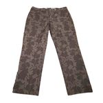 Banana Republic Wool Floral Pattern Lightweight Classic Pants Women's Size 8 Photo 1