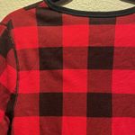 Old Navy  Women’s Thermal Waffle Knit Buffalo Plaid Buffalo Check Shirt Size XL Photo 6