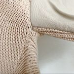 Maje  Falane Leather Panel Belt Front Sweater Size Small Photo 8