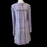 Angie  flowy tunic or mini dress cute distressed crinkly fabric GUC Photo 3