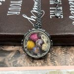 Vintage Seashell Pendant Necklace Coastal Boho Ocean Y2K 21.5” Chain Pink Photo 1