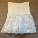 ZARA  Eyelet Top White Photo 1