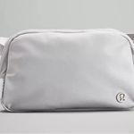Lululemon Everywhere Logo Strap Belt Bag Silver Drop Grey Photo 0