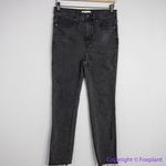 Madewell NEW Stovepipe Jeans in Banberry Wash: Raw-Hem Edition, 28 Photo 3