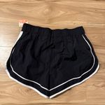 Free People Movement Black Varsity Blues Shorts Photo 2