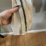 Stella McCartney Beige Silk Pants with Embellishments Size 38 Photo 7