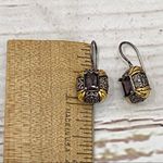 Sterling Silver  Amethyst Filigree Earrings Photo 9