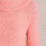 Anthropologie moth coral sweater Photo 6