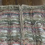 Haute Hippie Bohemian Knit Boho Coquette Lined Mini Beach Retro Skirt Medium Photo 3