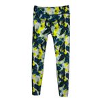 New Balance  Printed Accelerate Tight Yellow‎ Teal White Pattern Ankle Length Photo 1