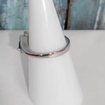 Blue Kyanite & CZ Silver ring size 6 Photo 4