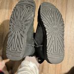 UGG  CLASSIC MINI BAILEY BOW II BLACK BOOT US 7 Photo 7