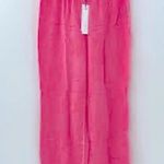 525 America 525 pink cotton flowy ankle pants $128 size medium Photo 1