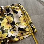 J.O.A. Floral Linen Blend Tie Shorts Photo 10