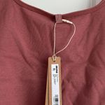 SKIMS  Cotton Jersey Tank in Redwood, Size Large Photo 4