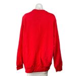 Well Worn NEW LA Women's Red Party Animal Dog Christmas Sweatshirt Top Size L Photo 2