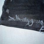 Free People We the Free Lasso High Waist Cutoff Denim Shorts black size 26 Photo 4