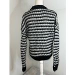 Romeo + Juliet Couture New! Gothic Striped Knitted Tri Color Sweater Medium Photo 9