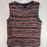 St. John  Knit Open Waterfall Tweed Wool Blend Sweater & Cami 2 Pc Set Size M Photo 8