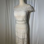 Tadashi Shoji  Embroidered Lace Wedding Dress | 2 Photo 4